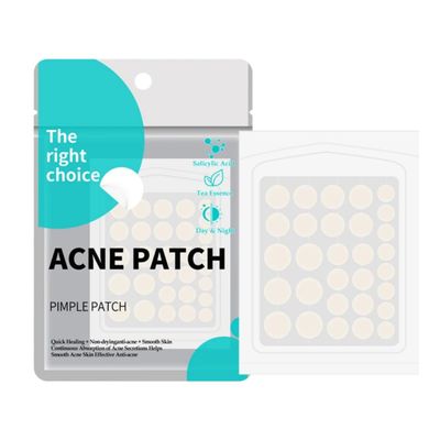 Acne Patchs, Miracle Invisible Hydrocolloid Acne Patch, Concealer Transparent Acne Removal, Used for the Entire Face, Back, Neck, and Chest2 Sizes (36 Pieces)