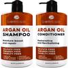 BELLISSO Moroccan Argan Oil Shampoo and Conditioner Set and Argan Oil Conditioner view 2