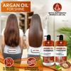 BELLISSO Moroccan Argan Oil Shampoo and Conditioner Set and Argan Oil Conditioner view 4
