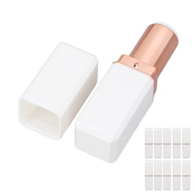 CFTGIW 10pcs Portable Empty Lipstick Tube DIY Empty Lip Balm Tube Refillable Lipstick Bottle Container Empty Lips TubeDIY Lips TubeLips ContainerLips BottleLip Balm TubeEmpty