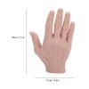 Realistic Silicone Male Hand Life Size Male Hand Model Bendable Fake Hand for Festival Props Painting Practice Halloween Props (Right Hand) view 2