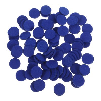 CORHAD 100pcs Aroma Diffuser Pads Essential Oil Refill Pads for Necklace Pendant Mini Round for Aromatherapy