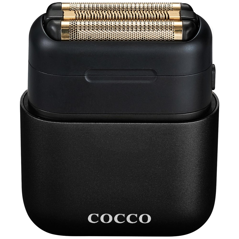 COCCO IMPACTO Foil Shaver for Men, Triple Gold Foil Electric Razor, Head Shaver for Bald Men, Wet & Dry Use, Magnetic Replaceable Head, Intelligent Accelerator, 90-Min Runtime  (Black)