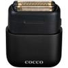 COCCO IMPACTO Foil Shaver for Men, Triple Gold Foil Electric Razor, Head Shaver for Bald Men, Wet & Dry Use, Magnetic Replaceable Head, Intelligent Accelerator, 90-Min Runtime  (Black) view 1