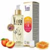 After Shower Body Oil for women | Daily Skin Moisturizer with Apricot, Jojoba, Avocado & Vitamin E Oil | Hydrating & Nourishing for all Skin types | Anti-Aging | 6.76 oz | Peach view 1
