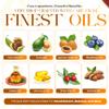 After Shower Body Oil for women | Daily Skin Moisturizer with Apricot, Jojoba, Avocado & Vitamin E Oil | Hydrating & Nourishing for all Skin types | Anti-Aging | 6.76 oz | Peach view 3