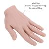 Realistic Silicone Male Hand Life Size Male Hand Model Bendable Fake Hand for Festival Props Painting Practice Halloween Props (Left Hand) view 3