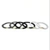 Knotty Luxe Hair Ponytail Holders, Set of 6 (Black Metallics) view 2