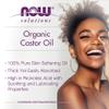NOW Solutions, Organic Castor Oil, 100% Pure Versatile Skin Care, Multi-Purpose Skin Softener, 16-Ounce view 4