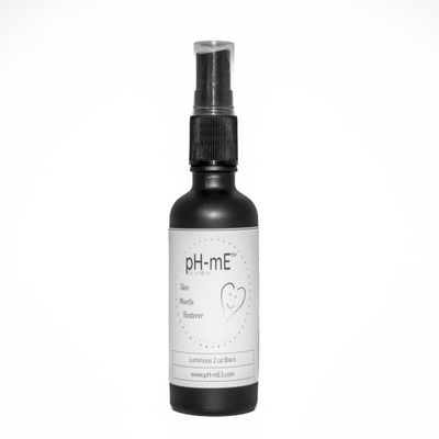 pH-mE Natural Organic Skin Restoring Spray, Balances pH 4.5+ for Smoother Skin, Less Acne and Inflammation, Blue 2oz for Normal Skin (Black 2oz Combination Skin)