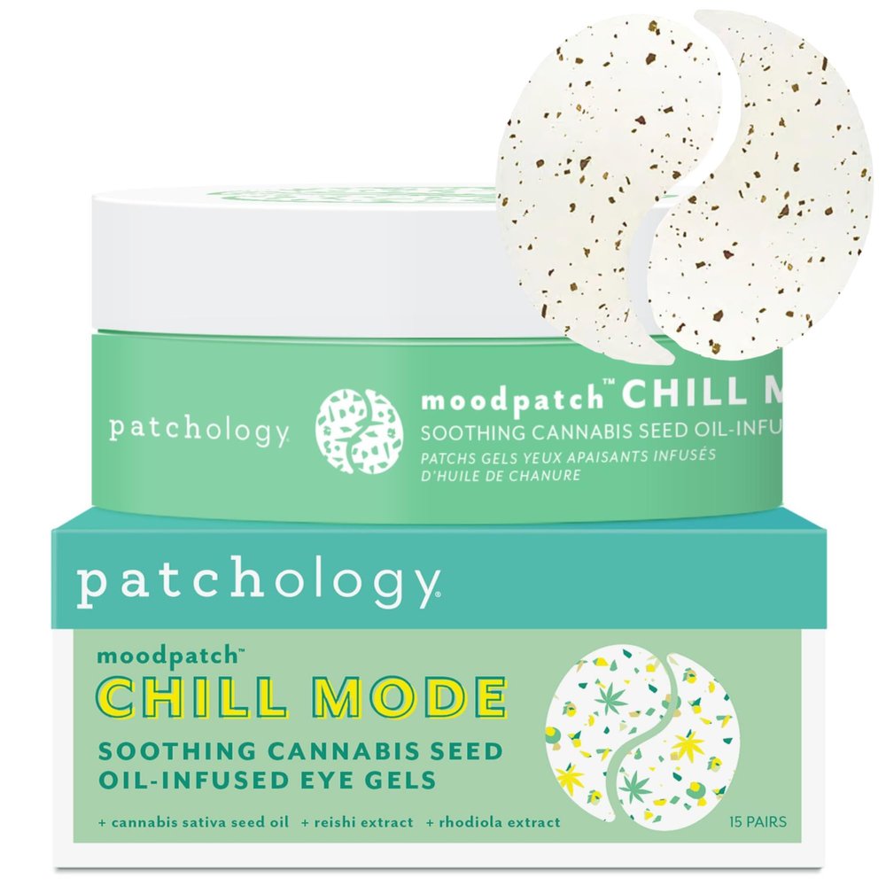 Patchology Chill Mode Under Eye Patches  Oil-Infused Gel Masks, Ideal for Puffy Eyes, Dark Circles & Wrinkles  Depuffer Pads for Puffy Eyes, Hydration & Refreshing Skin  15 Count