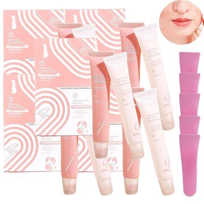 Hair Removal Cream Kit, Facial Hair Removal Cream, 5 Minute hair removal cream Kit, Lasting Smooth Skin, For Upper Lip, Chin, And Facial (5)