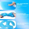 Massage Pillow Massage Headrest U-Shaped Soft  Comfortable Silicone Face Down Pillow Gel Prone Pillow Non-Slip Face Cradles with Hard Base for Massage Chairs, SPA Bed view 3