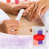 Disposable Pedicure Kit Sets, 4 in 1 Nail Salon Manicure Pedicure Kit Professional, Nail File, Pumice Pad, Mini Buffer, Wood Stick, Individually Package (50, Count, 80/100 Grit) view 2