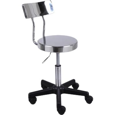 PSLYHTJ Height Adjustable Stool with Back Support - Swivel Stool Kitchen Stool Heavy Duty for Salon,Spa,Massage,Tattoo,Esthetician  Extra Thick for Extreme Comfort Selfless dedication
