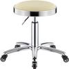 PSLYHTJ Rolling Bar Chairs Swivel Round Fabric Seat Stools with Wheels for Office Work Study, Medical Spa Salon, Lifting Adjustable view 1