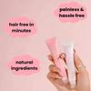 Hair Removal Cream Kit, Facial Hair Removal Cream, 5 Minute hair removal cream Kit, Lasting Smooth Skin, For Upper Lip, Chin, And Facial (8) view 3