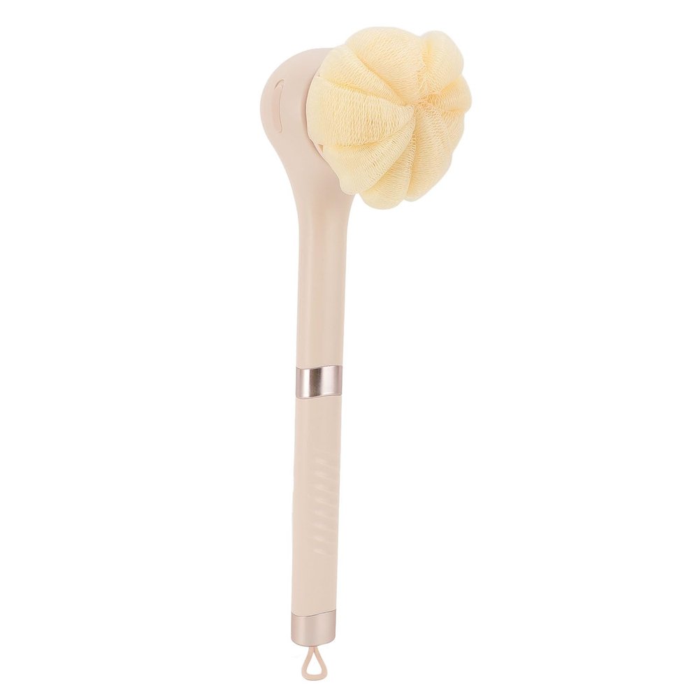 Electric Body Brush, 6 Heads 3 Speeds Detachable Rechargeable Water Proof Back Scrubber for Shower, Bath Brush Long Handle | Electric Scrubber Brush | Bath Scrubber for Home