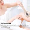 Electric Body Brush, 6 Heads 3 Speeds Detachable Rechargeable Water Proof Back Scrubber for Shower, Bath Brush Long Handle | Electric Scrubber Brush | Bath Scrubber for Home view 2