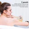 Electric Body Brush, 6 Heads 3 Speeds Detachable Rechargeable Water Proof Back Scrubber for Shower, Bath Brush Long Handle | Electric Scrubber Brush | Bath Scrubber for Home view 3