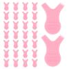 Bewudy 30 Pcs Y Lash Lift Tool, Y Shape Lash Combs Eyelash Brush, Eyelash Perming Brush Best Lash Lift and Tint Kit, Eyelash Lift Brush for Eyelash Extension Makeup Tool(Pink) view 1