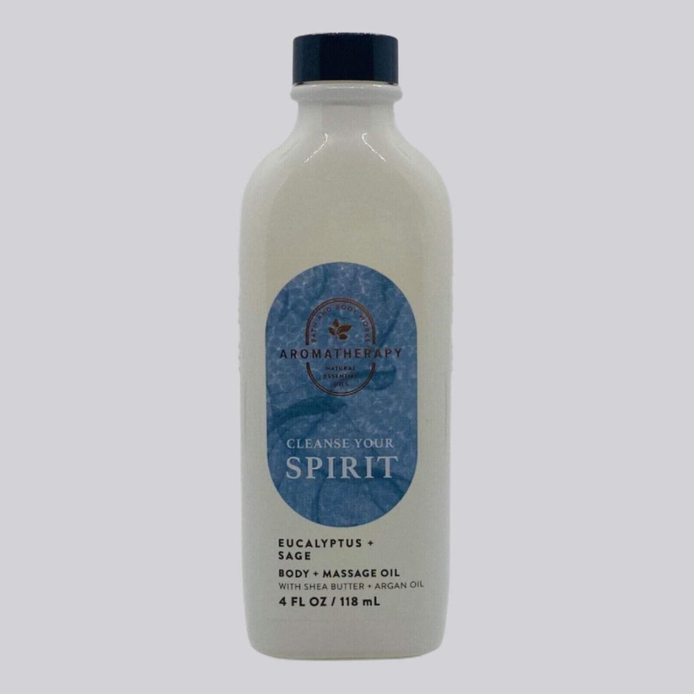 Aromatherapy Eucalyptus Sage Moisturizing Bath & Body Oil 4 oz