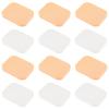 Giantree 12Pcs Square Makeup Sponges, for Foundation Facial Powders Puff Cosmetic Sponge, Square Foam Pad Powders Blender for Liquid Foundation Cream Powder Concealer - Wet Dry Use (Skin Color+White) view 1