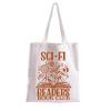 TOBGBE Funny Novel Lover For Fantasy Readers Book Club Inspired Shopping Bag Librarian Bookish Housekeeping Gifts (Sci Fi Tote) view 3
