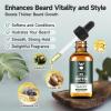 Beard Growth Oil - 2X Concentration Biotin Beard Oil for Men (2 oz) - Natural Mens Beard Oil with Argan Oil, Jojoba Oil and Vitamin, Beard Growth Softener, Moisturizer (Cedarwood) view 4