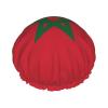Cute Morocco Flag Shower Caps for Women Elastic and Reusable Bath Caps Moroccan Protection Hair Bath Hat view 1