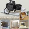 12V 2A Vanity Makeup Mirror Charger Compatible with Hansong Make-up Mirror Power Cord AC Adapter for Hansong DC117-15 DC11715 Bedroom Light Up Vanity Mirror Charging Plug 12VDC 2000mA 12.0V DC12V view 2
