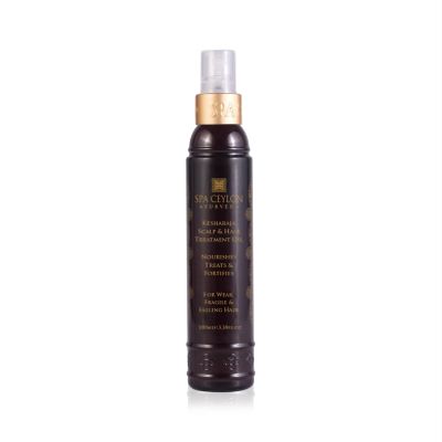 SPA CEYLON Kesharaja Scalp & Hair Treatment Oil | Ayurvedic WonderHerbs Infused | Scalp Hydration | Hair and Scalp Wellness | Ideal for Fragile and Falling Hair
