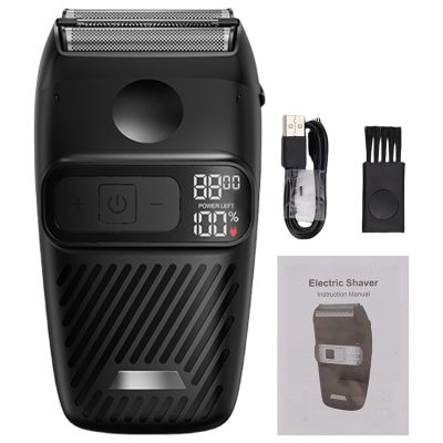 Electric Shaver Small Beard Trimmer Rechargeable Electric Shaving Tool Small Shavers Present For Father And Husband