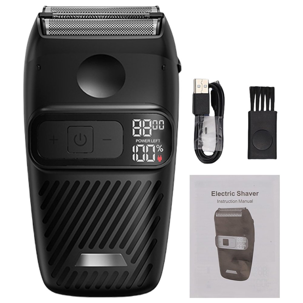 Electric Shaver Small Beard Trimmer Rechargeable Electric Shaving Tool Small Shavers Present For Father And Husband