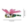 Funny Dragonfly Hair Clips,Cellulose Acetate Hair Clips,Cute Claw Clips for Women,Green view 2