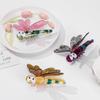 Funny Dragonfly Hair Clips,Cellulose Acetate Hair Clips,Cute Claw Clips for Women,Green view 4