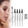 2024 New Microblading Eyebrow Pen, 4 Tip Contouring Pen, 3D Waterproof, Natural Makeup Long-Lasting Fine Stroke Magic Eyebrow Pencil (White 4PCS) view 1