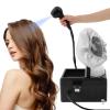 110V Nano Hair Steamer Professional Salon Home Hair Care Machine Nano Spray Guns and Evaporation Caps Black Vertical Intelligent Deep Conditioning Steamer for Hair view 2