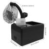 110V Nano Hair Steamer Professional Salon Home Hair Care Machine Nano Spray Guns and Evaporation Caps Black Vertical Intelligent Deep Conditioning Steamer for Hair view 4