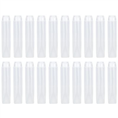 20Pcs Squeeze Bottles, Lotion Bottle Empty Toothpaste Tubes Mini Shampoo Bottles Refillable Squeeze Tubes Leakproof Refillable Shampoo Container Facial Cleanser Squeeze Bottle (50ml)