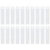 20Pcs Squeeze Bottles, Lotion Bottle Empty Toothpaste Tubes Mini Shampoo Bottles Refillable Squeeze Tubes Leakproof Refillable Shampoo Container Facial Cleanser Squeeze Bottle (50ml) view 1