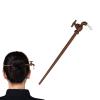 1 PCS Faucet Hair Chopstick Funny Hair Chopsticks for Buns Wooden Hair Sticks Chinese Chopstick Hair Pins for Hair Accessories view 1