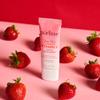 prlisse Sheer Glow Strawberry Vitamin C Tinted Moisturizer - Skin Tint Moisturizer Enriched with Antioxidants to Even Complexion - Dewy Light Coverage for All Skin Types - Tan Deep (1.4 oz) view 4