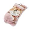 Earth Therapeutics TheraSoft Moisturizing Socks - Pink + Gold view 3