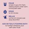 Dr Teal's Warm Autumn Comfort Pure Epsom Salt Soak, 3 lbs Each | 2 Pack of Limited Edition Fall Scent (Autumn) view 2