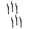 FRCOLOR 6pcs Single-sided Eyelash Brush Comb Folding Eyelash Tool Makeup Brush for Mascara Brow Comb Curler Separator Definer view 1