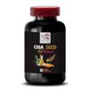 Chia Hair Care - CHIA Seed Oil Extract - Glow Enhancer, Rich Texture, Organic Beauty, Pure Ingredient, Natural Oil, Silky Finish, Lightweight Texture, Daily Care, Pure Hydration 1 Bottle 60 Capsules view 2