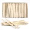 180PCS Orange Sticks for Nails in a Case - 4.5 inch Double Sided Wooden Cuticle Pusher Sticks for Nail Art, Manicure & Pedicure - Wood Sticks for Waxing view 1