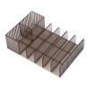 7 Compartment Clear Plastic Organizer, Rectangular Divided Makeup Organizer, 7 Section Divided Makeup Palette Organizer, Makeup Organizer for Eyeshadow Palette and Lipstick view 1