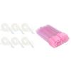 100PCS Eyelash Mascara Brushes, Disposable Lash Spoolies for Eyelash Extensions, 6 Rolls Lash Tape, Eyelash Tape for Eyelash Extensions view 1